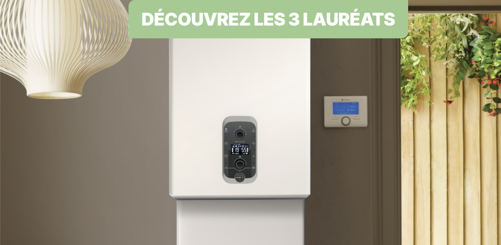 Trois lauréats pour développer la pompe à chaleur hybride individuelle sans unité extérieure