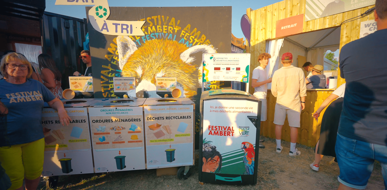 Deuxième étape pour La Consigne Verte de Tribioval : cap sur le World Festival Ambert